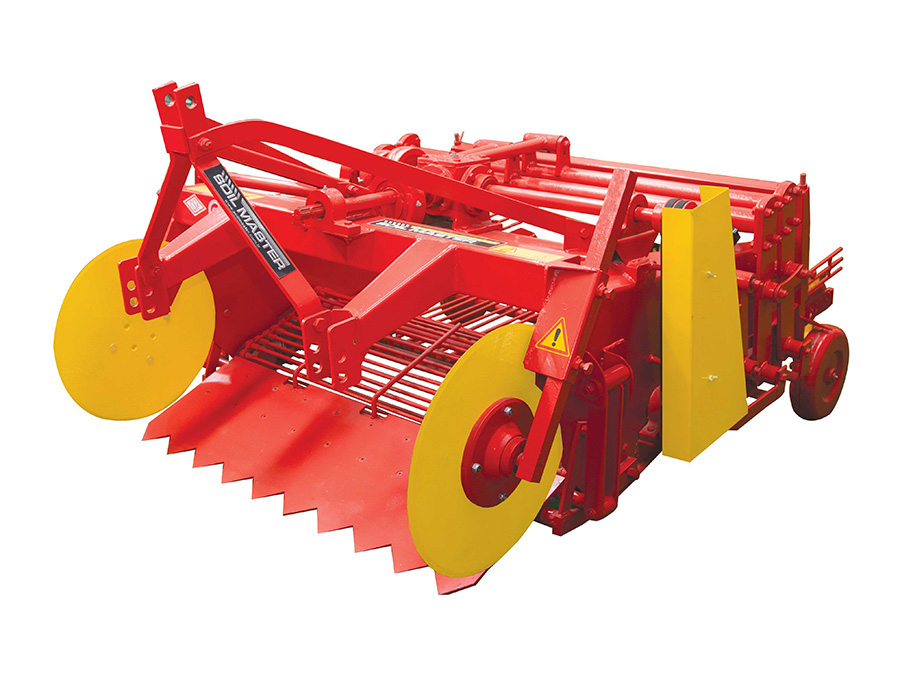 Multifunctional Potato Harvester-Removing Soil and Stem